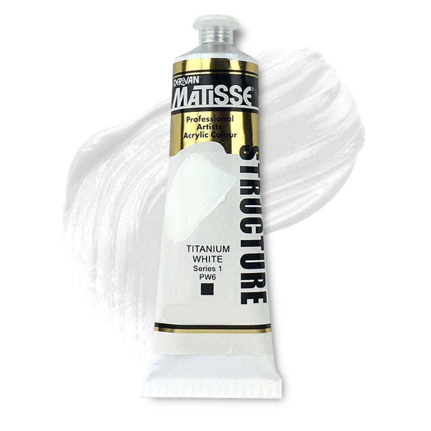 MATISSE STRUCTURE ACRYLIC 150ml S1 Titanium White