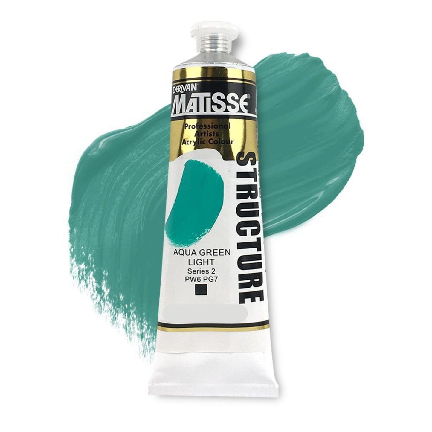 MATISSE STRUCTURE ACRYLIC 150ml S2 AQUA GREEN LIGHT