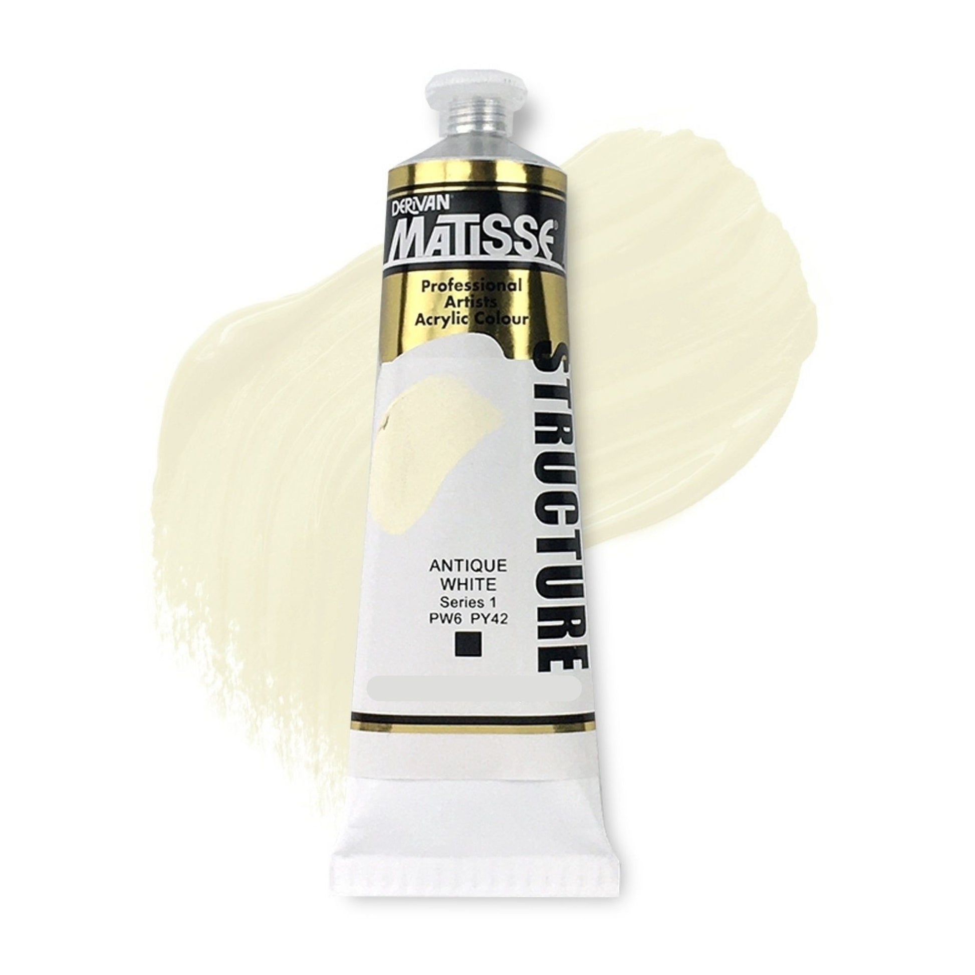 MATISSE STRUCTURE ACRYLIC 150ml S1 ANTIQUE WHITE