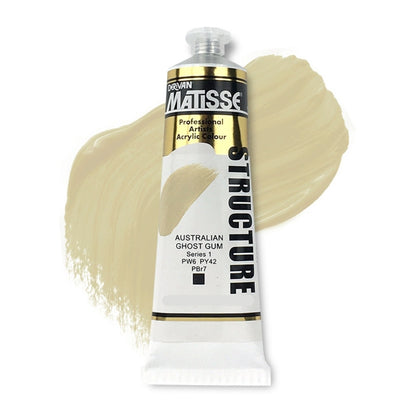 MATISSE STRUCTURE ACRYLIC 150ml S1 AUSTRALIAN GHOST GUM