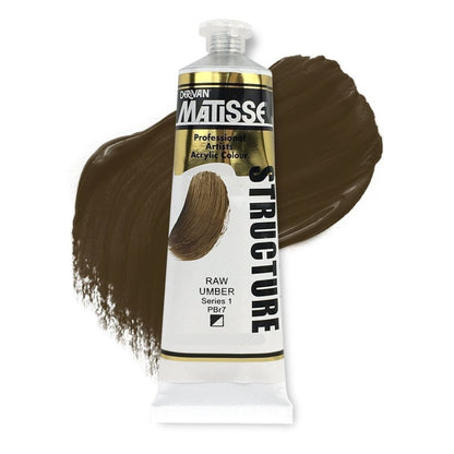 MATISSE STRUCTURE ACRYLIC 150ml S1 Raw Umber