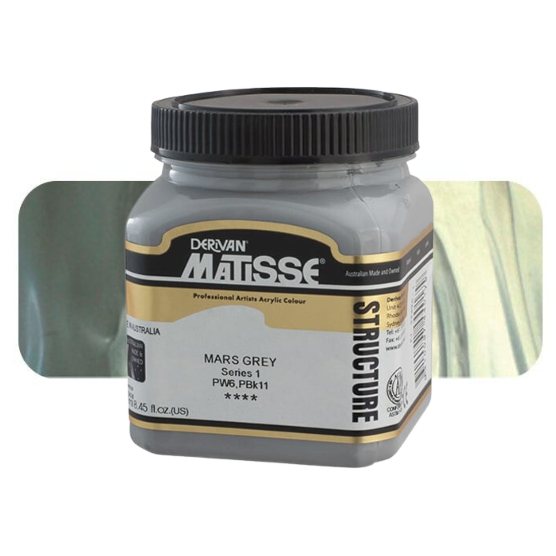 MATISSE STRUCTURE ACRYLIC 250ml S1 MARS GREY