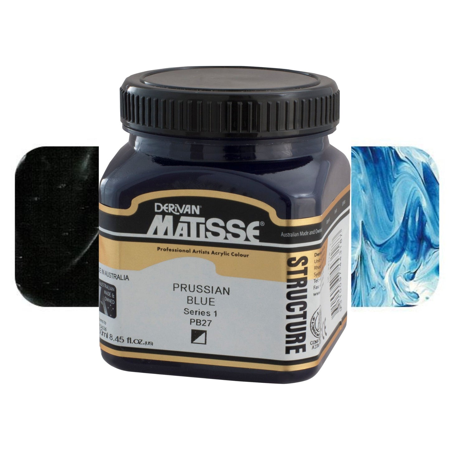 MATISSE STRUCTURE ACRYLIC 250ml S1 PRUSSIAN BLUE