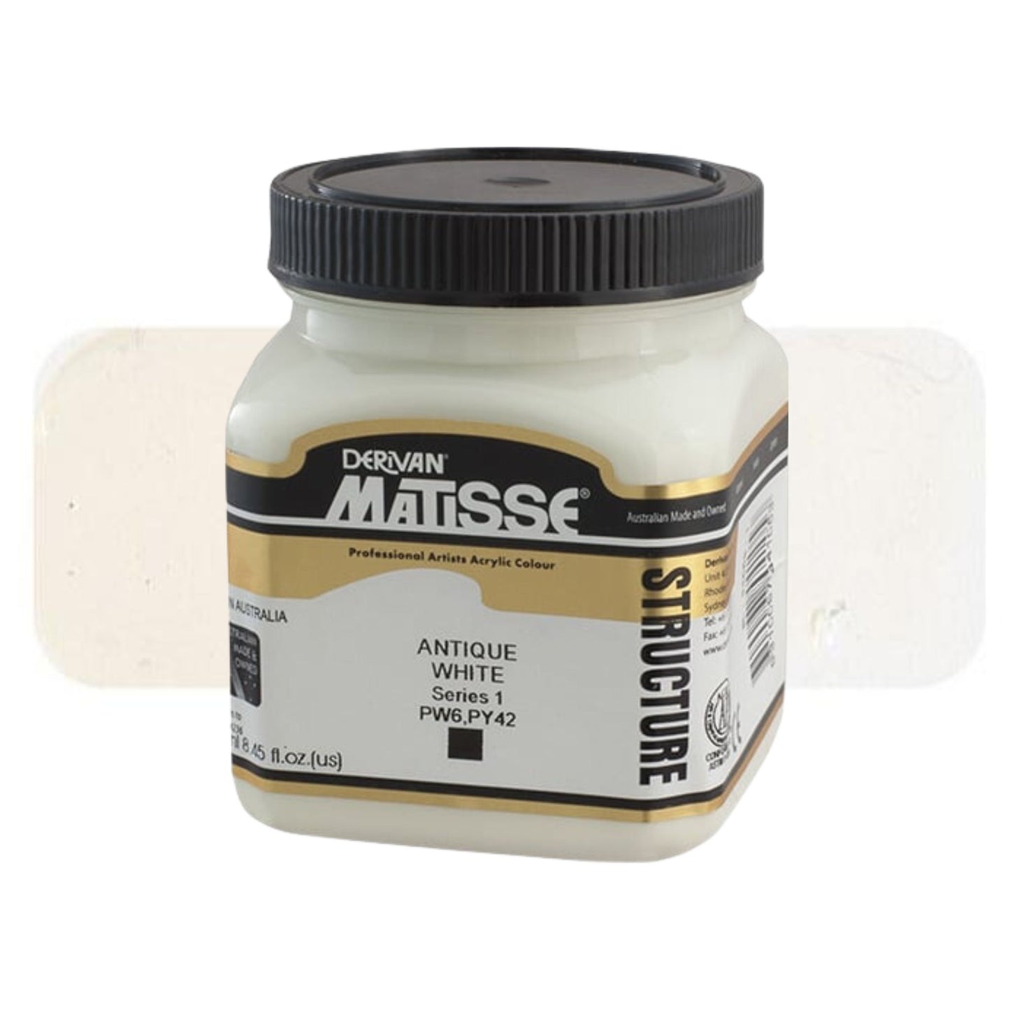 MATISSE STRUCTURE ACRYLIC 250ml S1 ANTIQUE WHITE