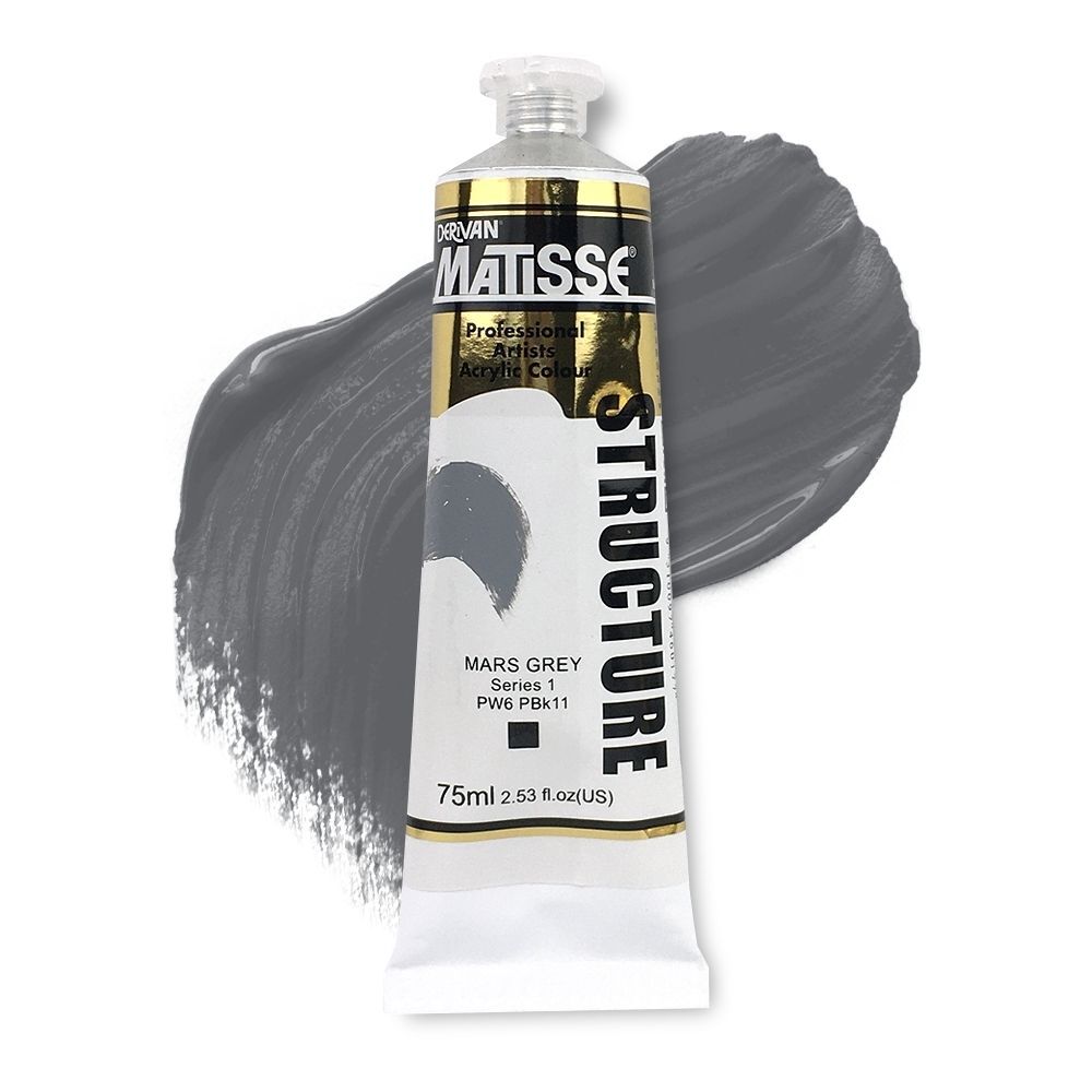 MATISSE STRUCTURE ACRYLIC 75ml S1 MARS GREY