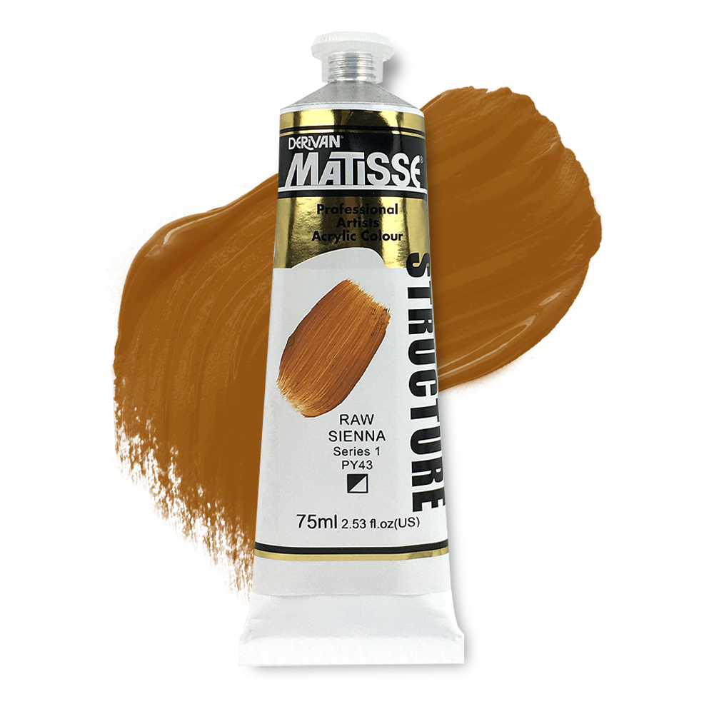 MATISSE STRUCTURE ACRYLIC 75ml S1 Raw Sienna