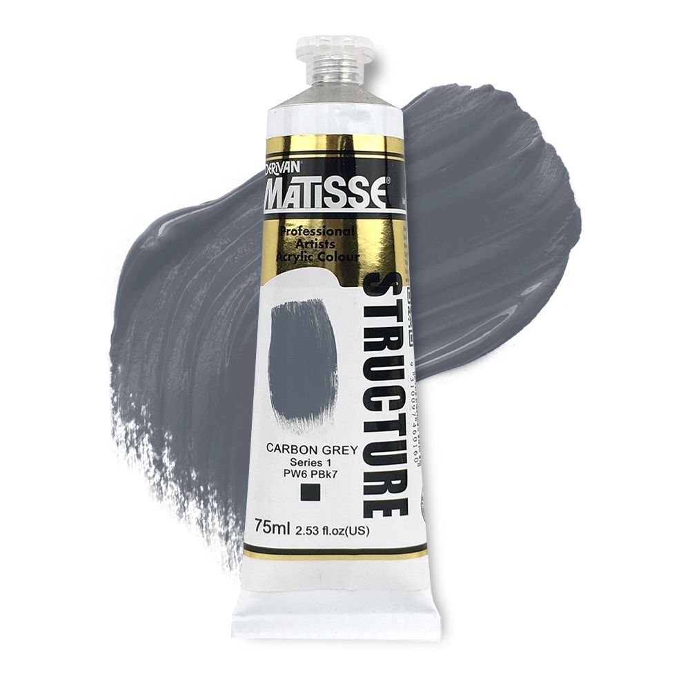 MATISSE STRUCTURE ACRYLIC 75ml S1 CARBON GREY