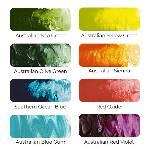 MATISSE STRUCTURE AUSTRALIAN COLOURS 10 x 75ml