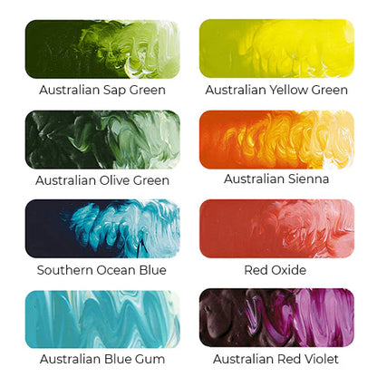 MATISSE STRUCTURE AUSTRALIAN COLOURS 10 x 75ml