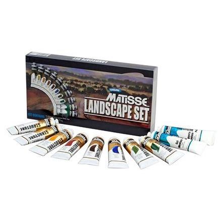 MATISSE STRUCTURE LANDSCAPE SET 10 x 75ml