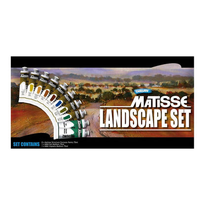 MATISSE STRUCTURE LANDSCAPE SET 10 x 75ml