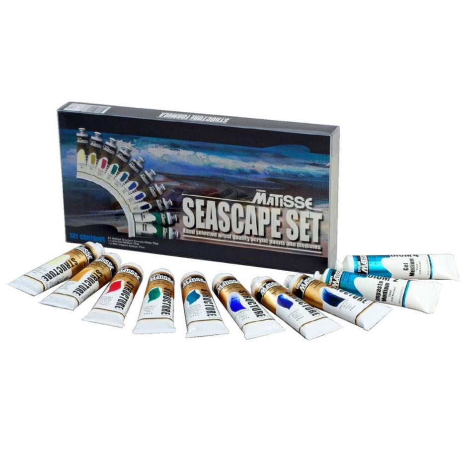 MATISSE STRUCTURE SEASCAPE SET 10 x 75ml