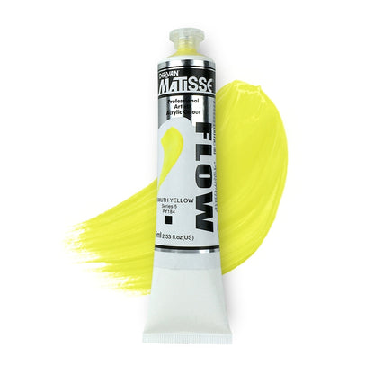 MATISSE FLOW ACRYLIC 75ml S5 BISMUTH YELLOW