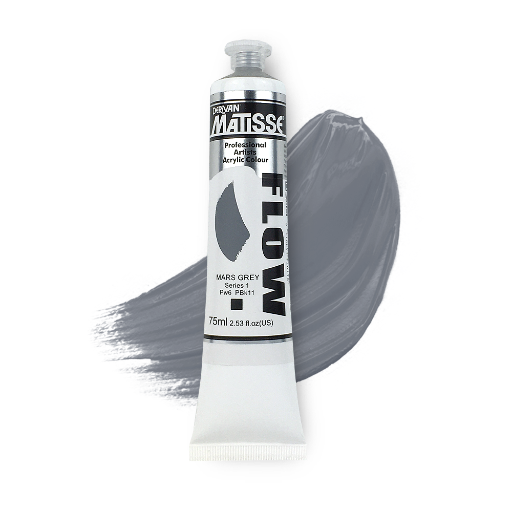 MATISSE FLOW ACRYLIC 75ml S1 MARS GREY