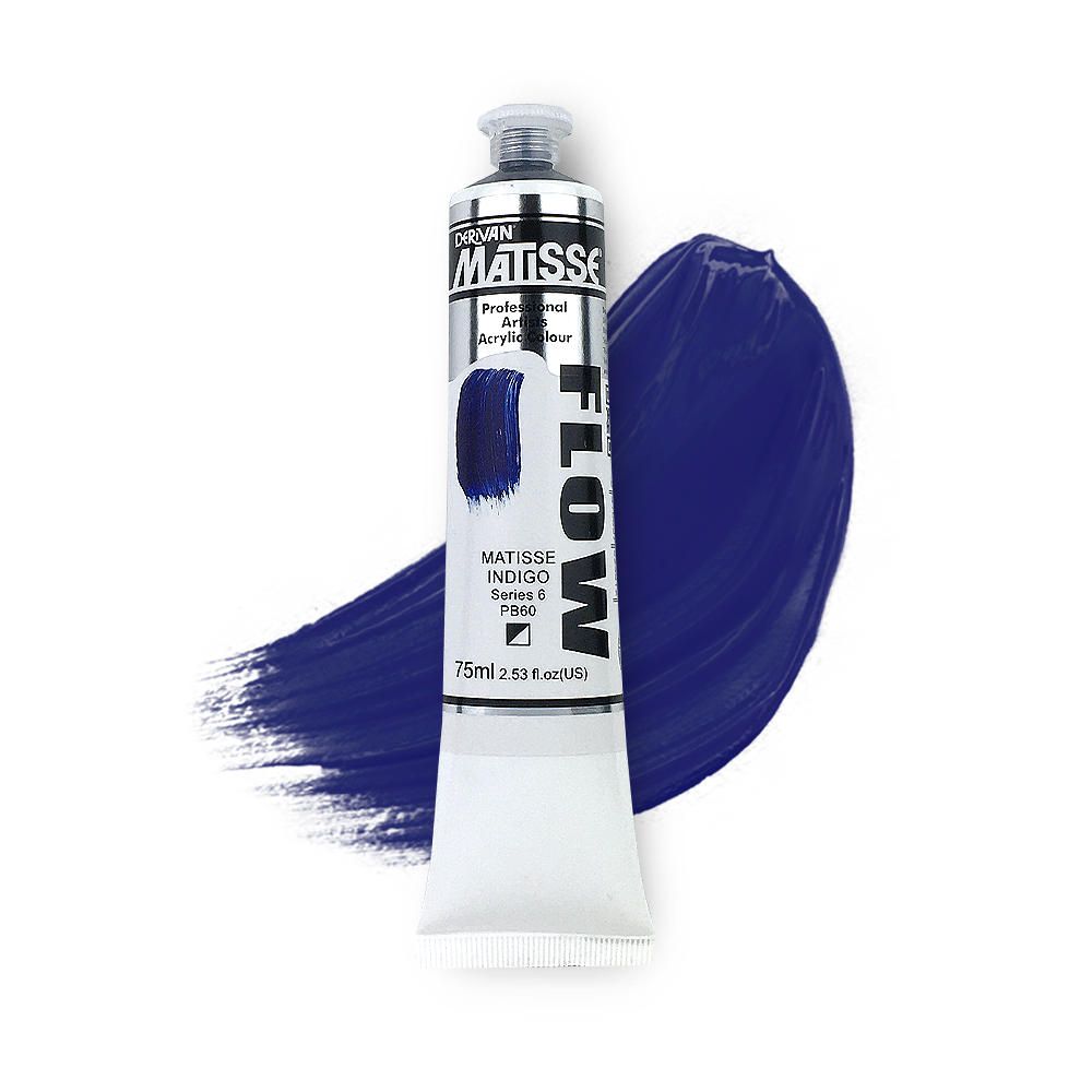 MATISSE FLOW ACRYLIC 75ml S6 MATISSE INDIGO