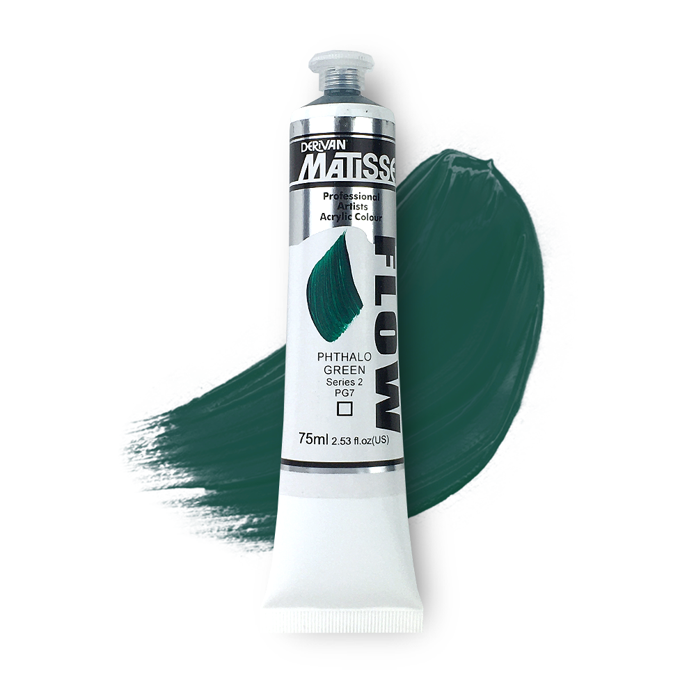 MATISSE FLOW ACRYLIC 75ml S2 Phthalo Green