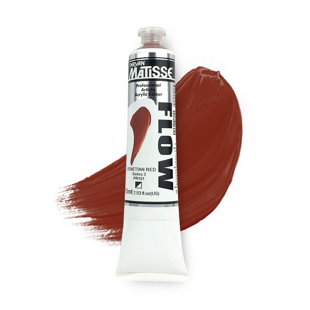 MATISSE FLOW ACRYLIC 75ml S2 VENETIAN RED