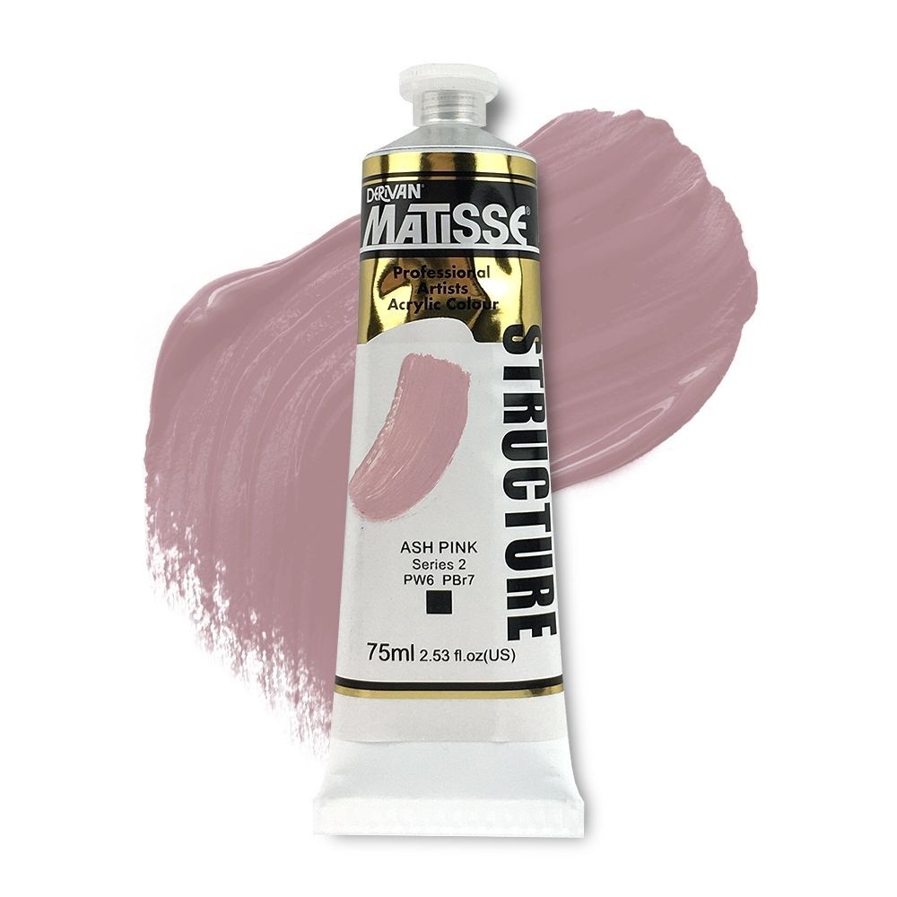 MATISSE STRUCTURE ACRYLIC 75ml S2 ASH PINK