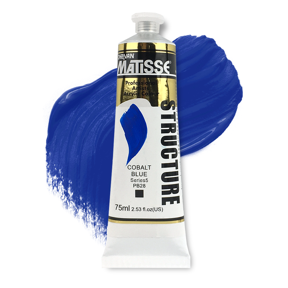 MATISSE STRUCTURE ACRYLIC 75ml S5 COBALT BLUE