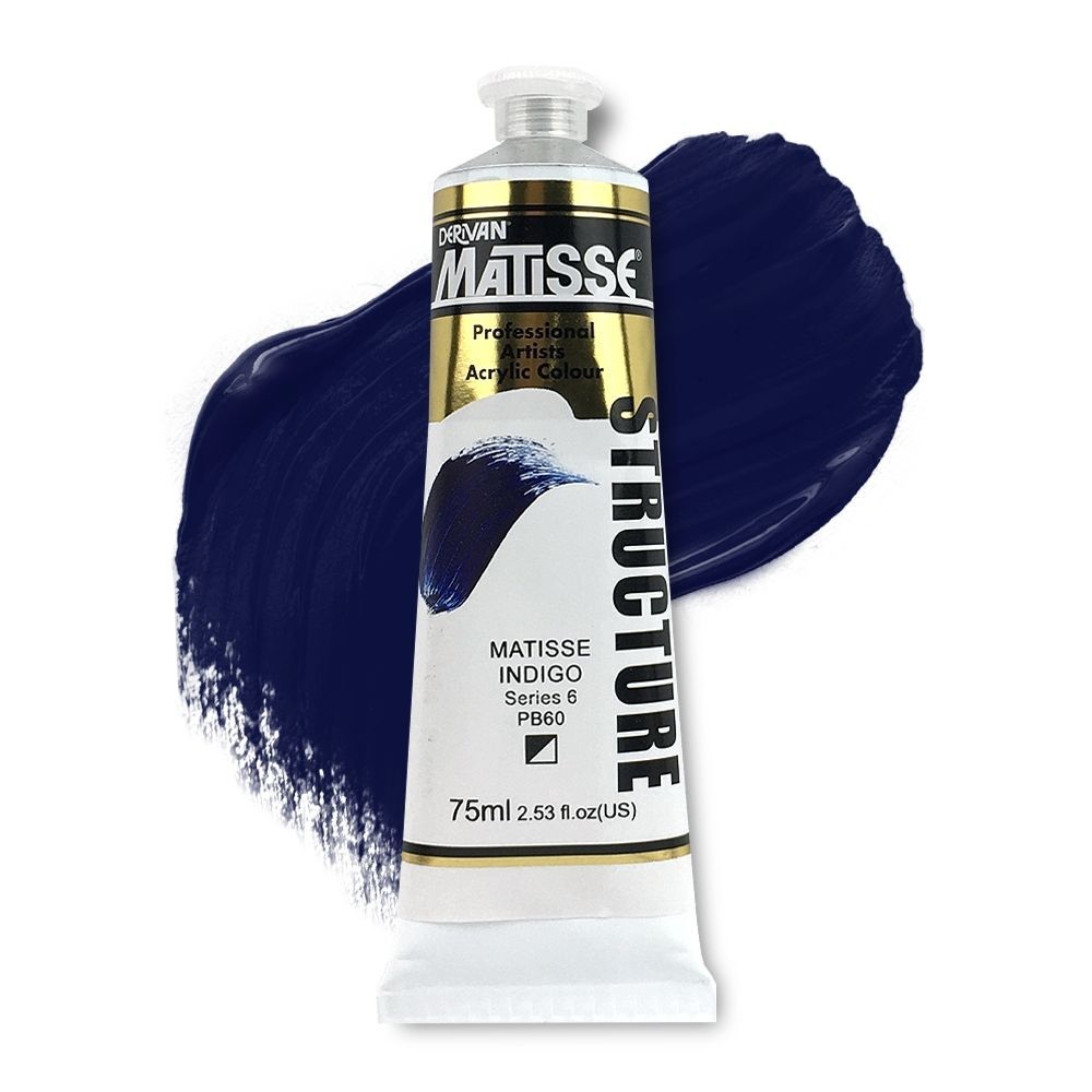 MATISSE STRUCTURE ACRYLIC 75ml S6 MATISSE INDIGO