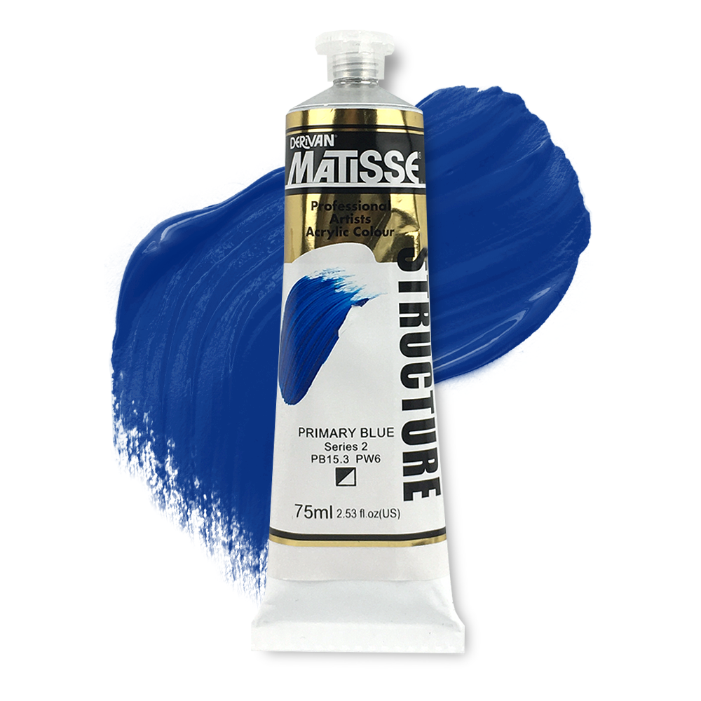 MATISSE STRUCTURE ACRYLIC 75ml S2 PRIMARY BLUE