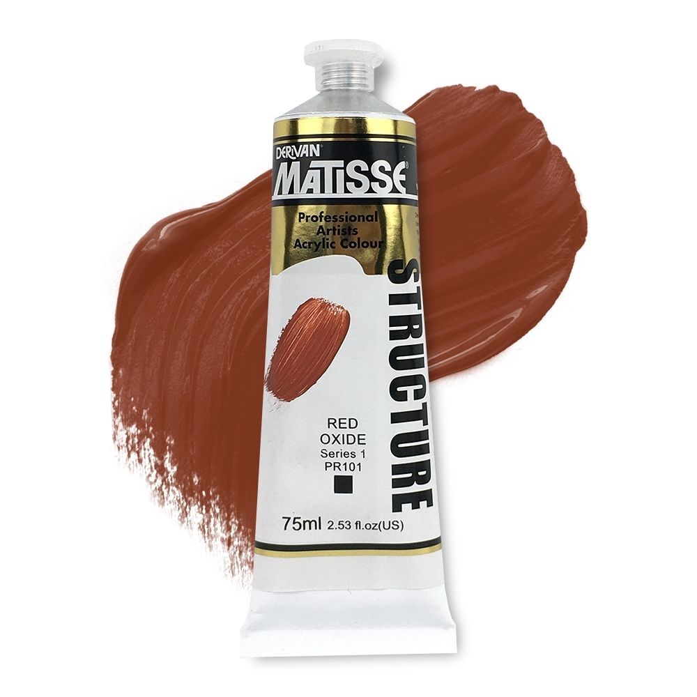 MATISSE STRUCTURE ACRYLIC 75ml S1 Red Oxide