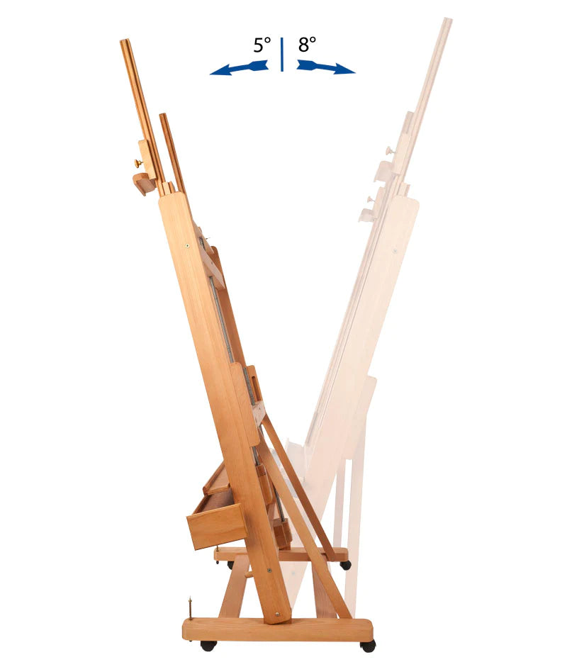 Mabef M02 PLUS Studio Easel Double Mast