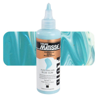 Matisse Fluid Acrylic 135ml S2 AUSTRALIAN BLUE GUM