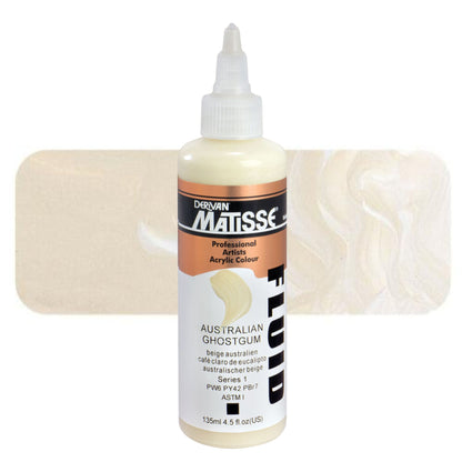 Matisse Fluid Acrylic 135ml S1 AUSTRALIAN GHOST GUM