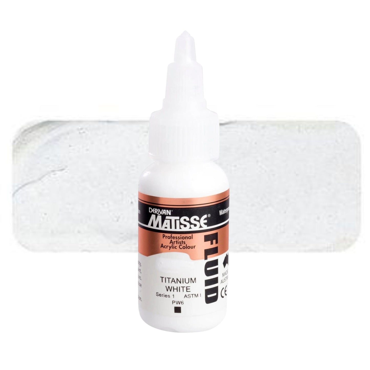 Matisse Fluid Acrylic 36ml S1 Titanium White