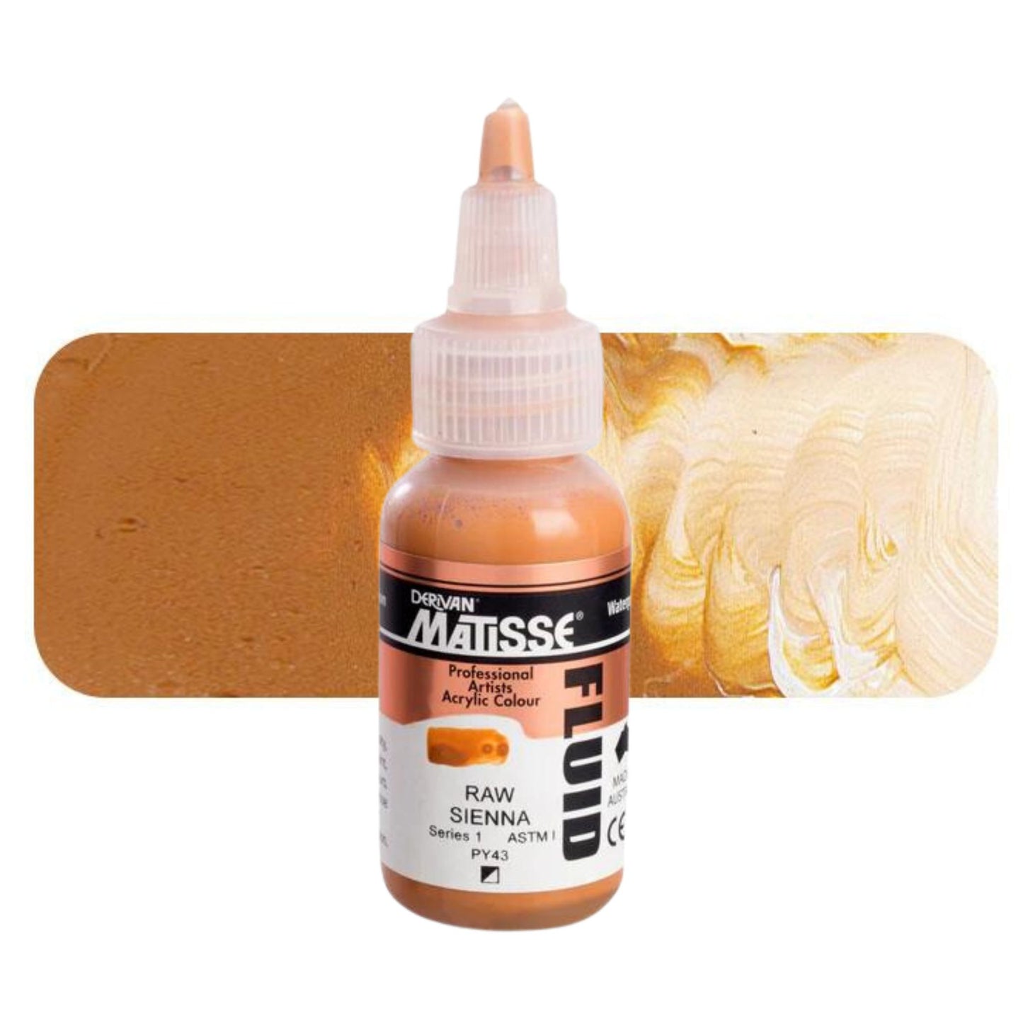 Matisse Fluid Acrylic 36ml S1 Raw Sienna