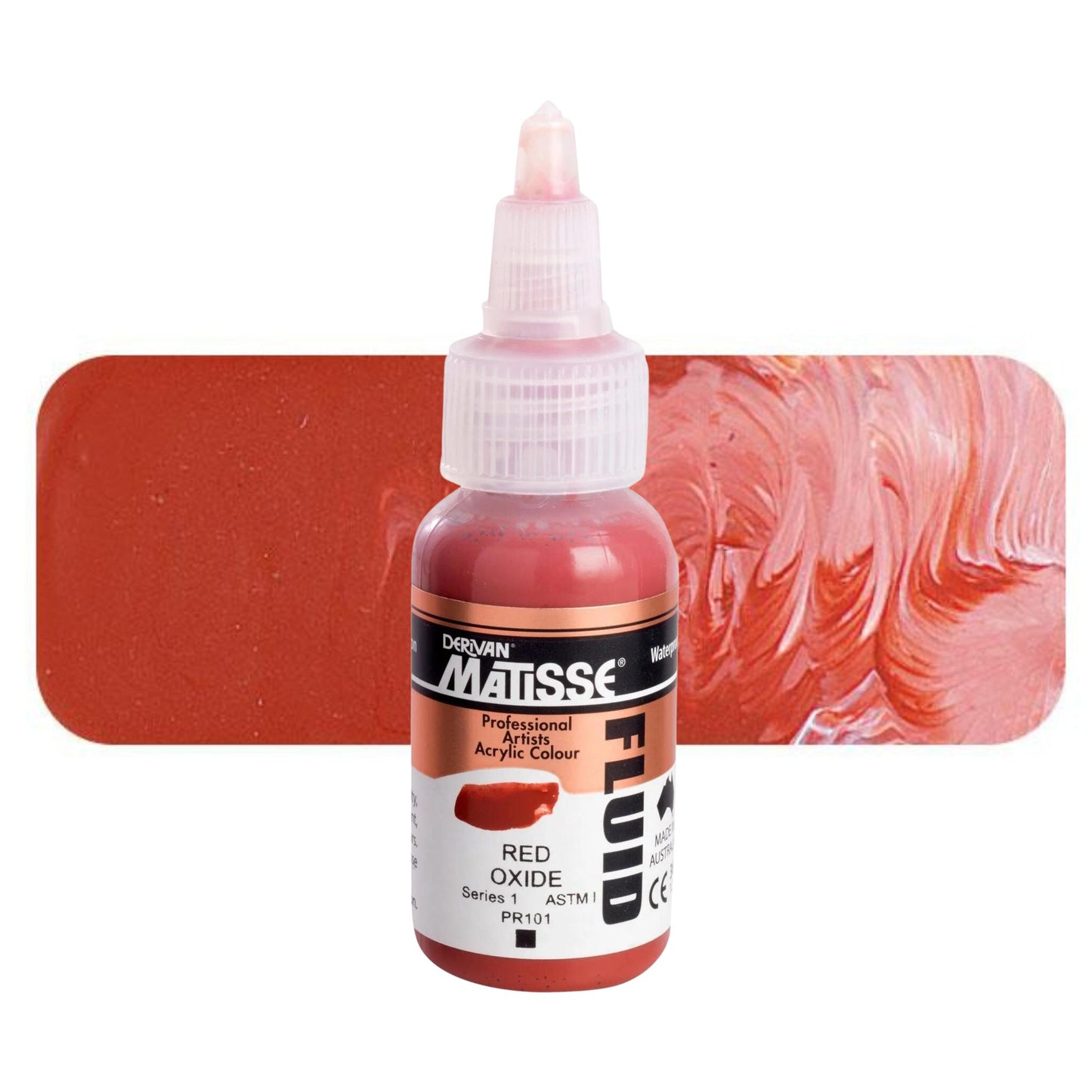 Matisse Fluid Acrylic 36ml S1 Red Oxide