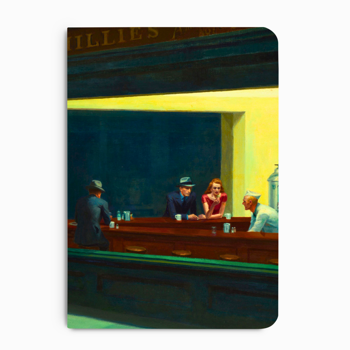 Memmo A5 Blank Notebook - Nighthawks