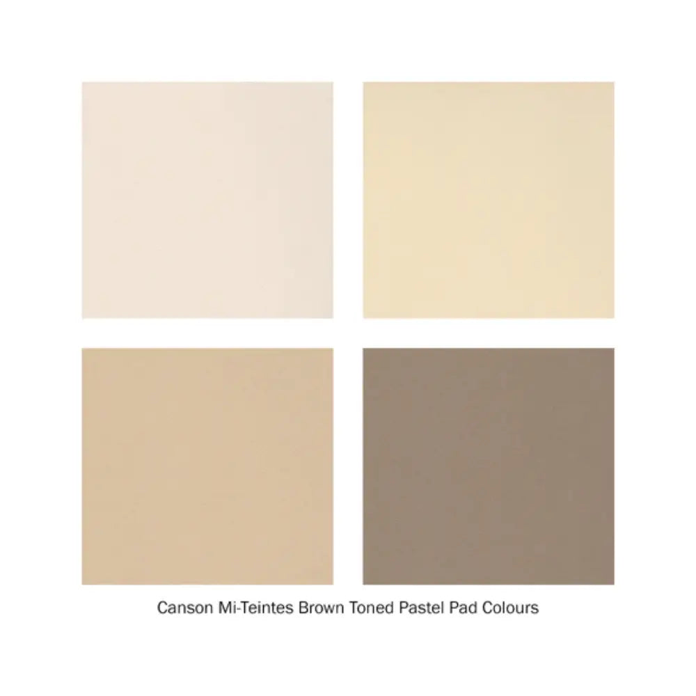 Mi-Teintes Paper Pad 160gsm 20shts Brown Tones