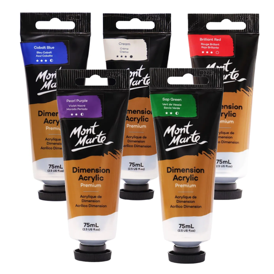 Mont Marte Dimension Acrylic Paint 75ml