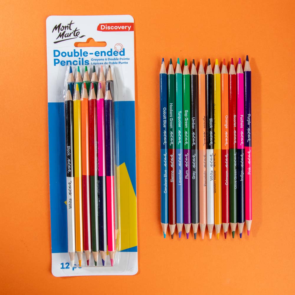 Mont Marte Double-ended Pencils 12pc