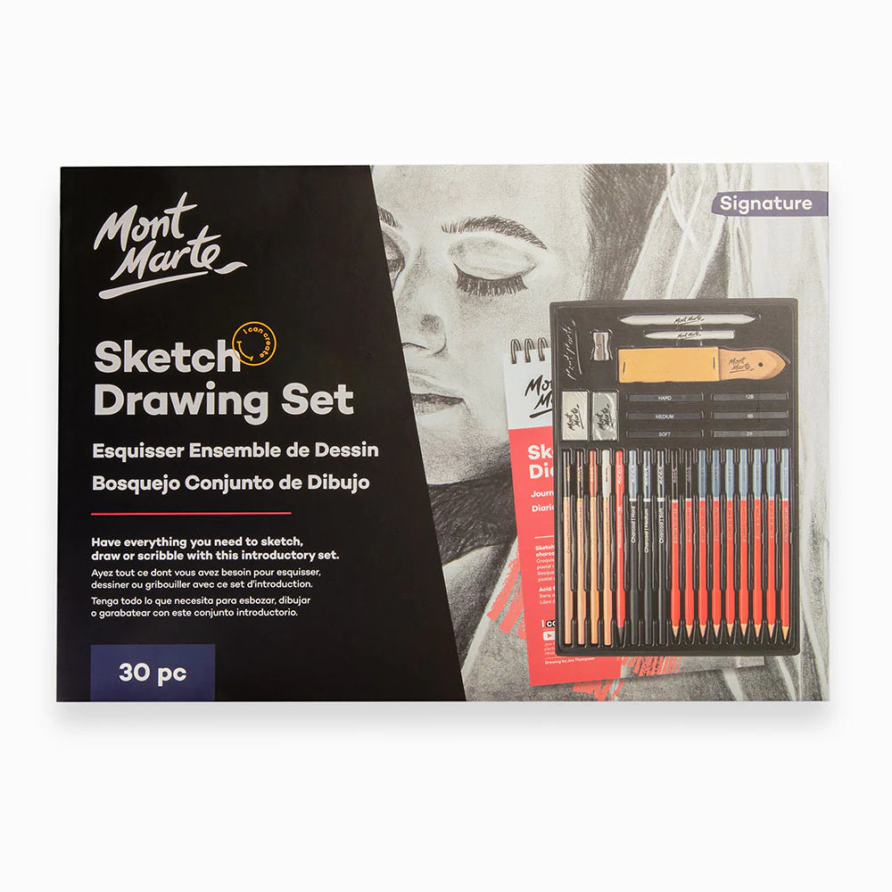 Mont Marte Sketch Drawing Set 30pc