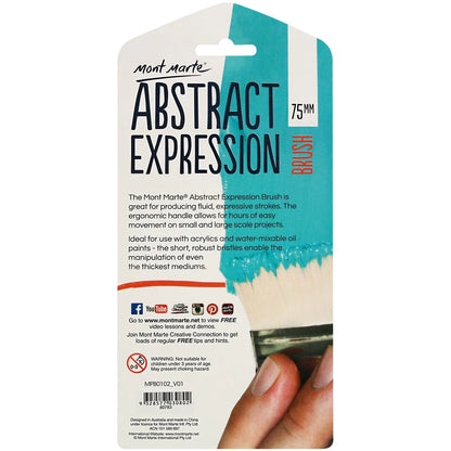 Mont Marte Abstract Expression Brush - 75mm