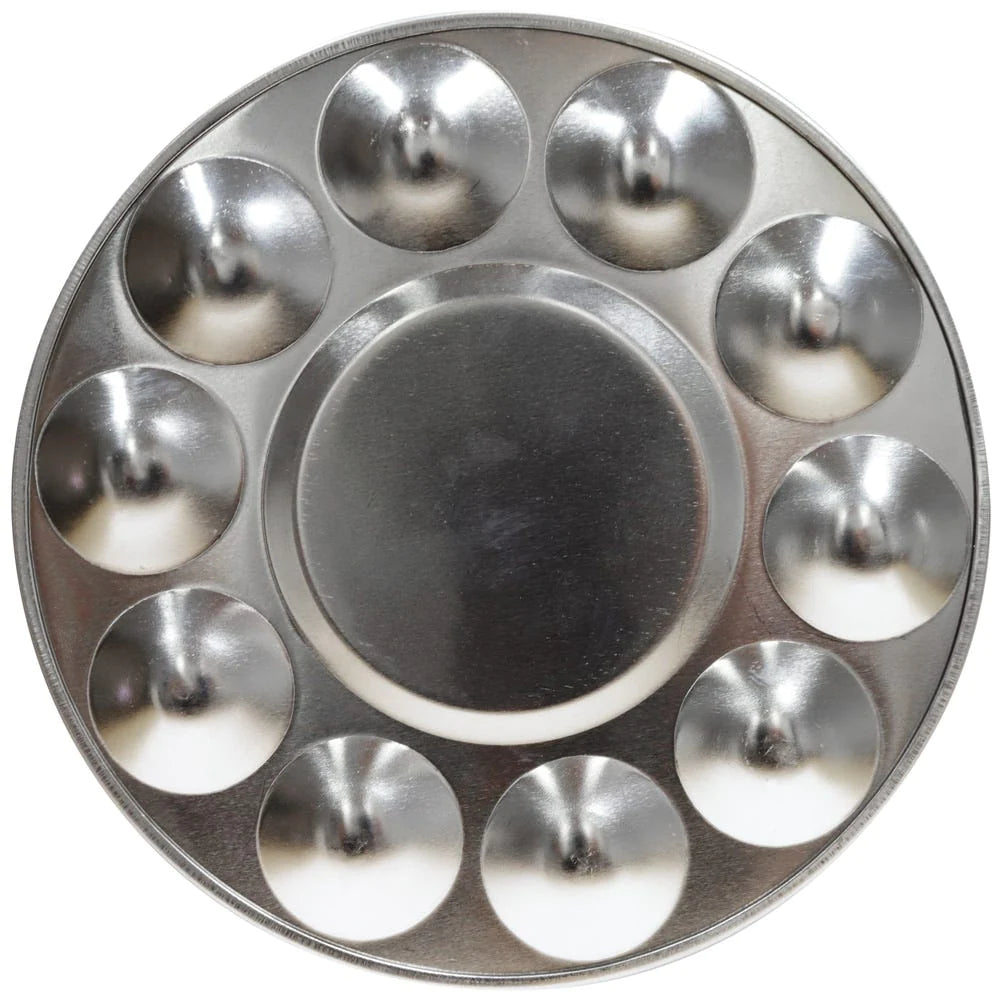 Mont Marte Aluminium Round Palette 17cm