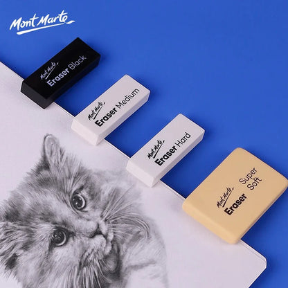 Mont Marte Artists Eraser Pack 4pce