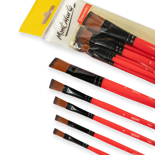 Mont Marte Assorted Brush Set 6pc