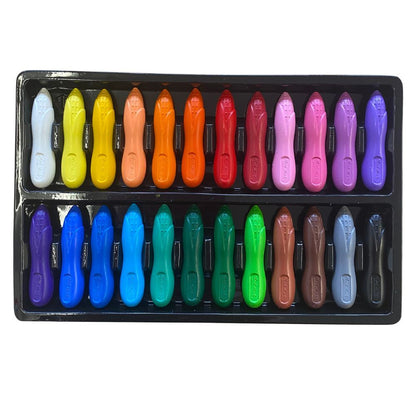 Mont Marte Corn-Shape Crayons 24pc