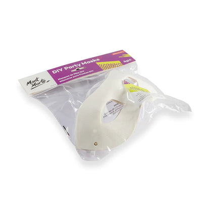 Mont Marte DIY Party Masks 4 pc - Eye Mask