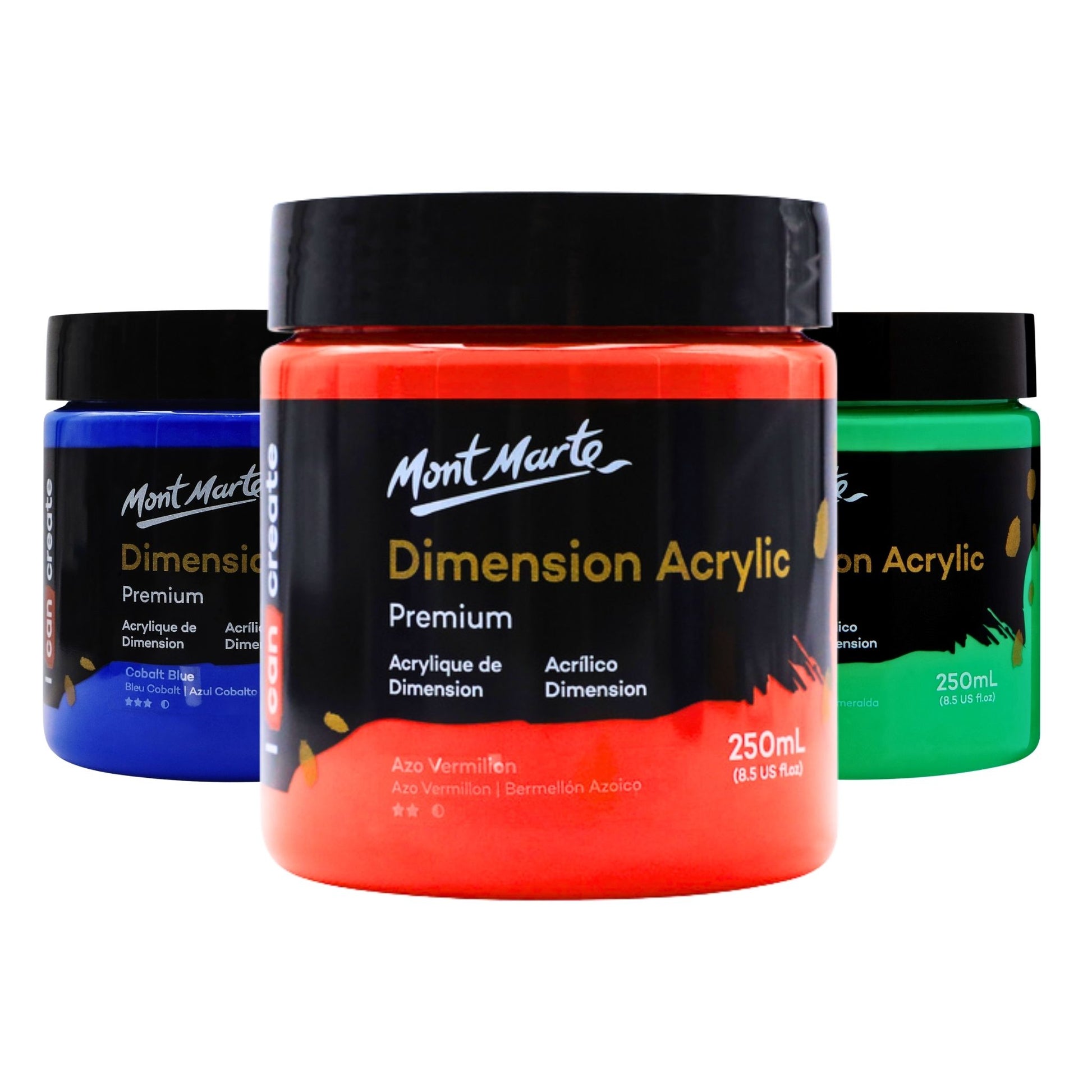 Mont Marte Dimension Acrylic Paint 250ml