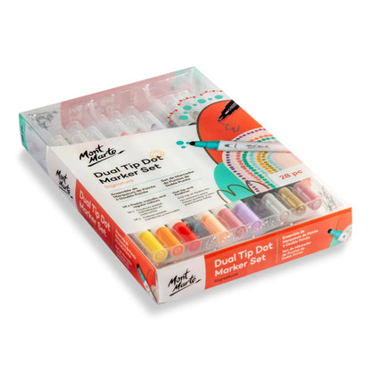 Mont Marte Dot Markers Set 28pc