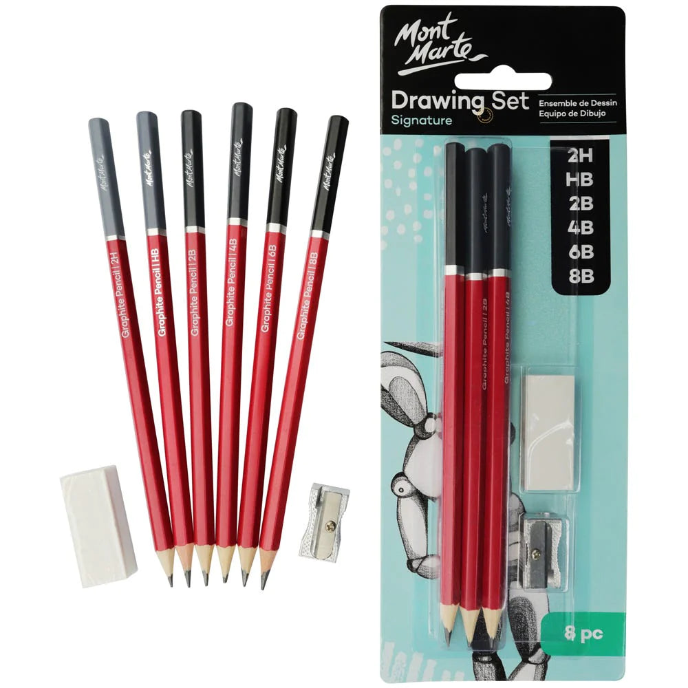 Mont Marte Drawing Set 8pce