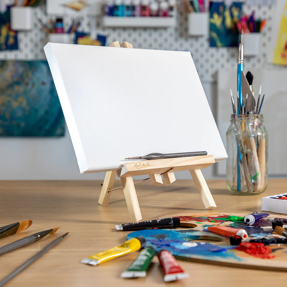 Mont Marte Easel with Canvas 20x30cm - Medium