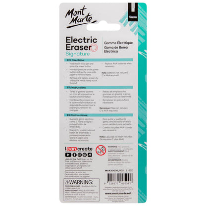 Mont Marte Electric Eraser with 30pce Erasers