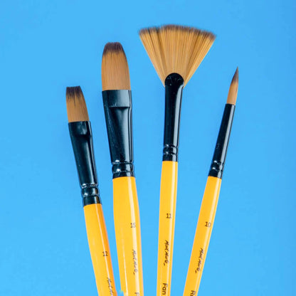 Mont Marte Gallery Series Brush Set Acrylic 4pce No.13