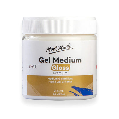 Mont Marte Gel Medium Gloss 250ml